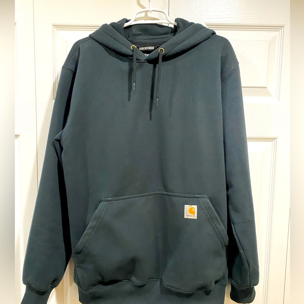 Carhartt Mid Weight Black Hoodie Size Medium